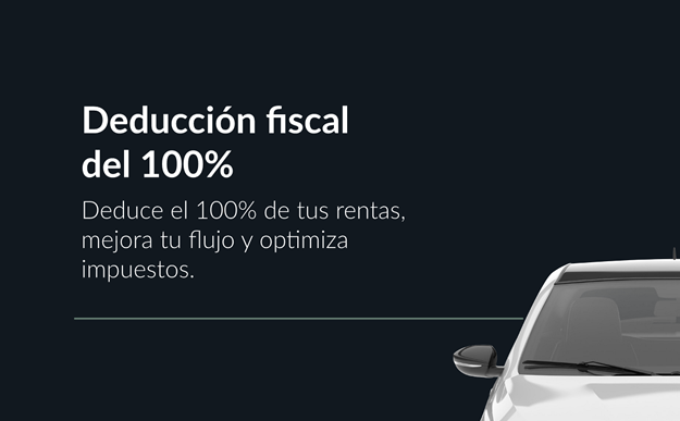 Deducción fiscal del 100%: Deduce el 100% de tus rentas, mejora tu flujo y optimiza impuestos.