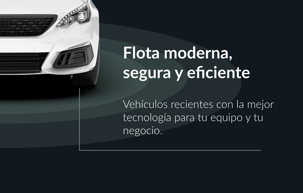 Vehículos recientes con la mejor tecnología para tu equipo y tu negocio.
